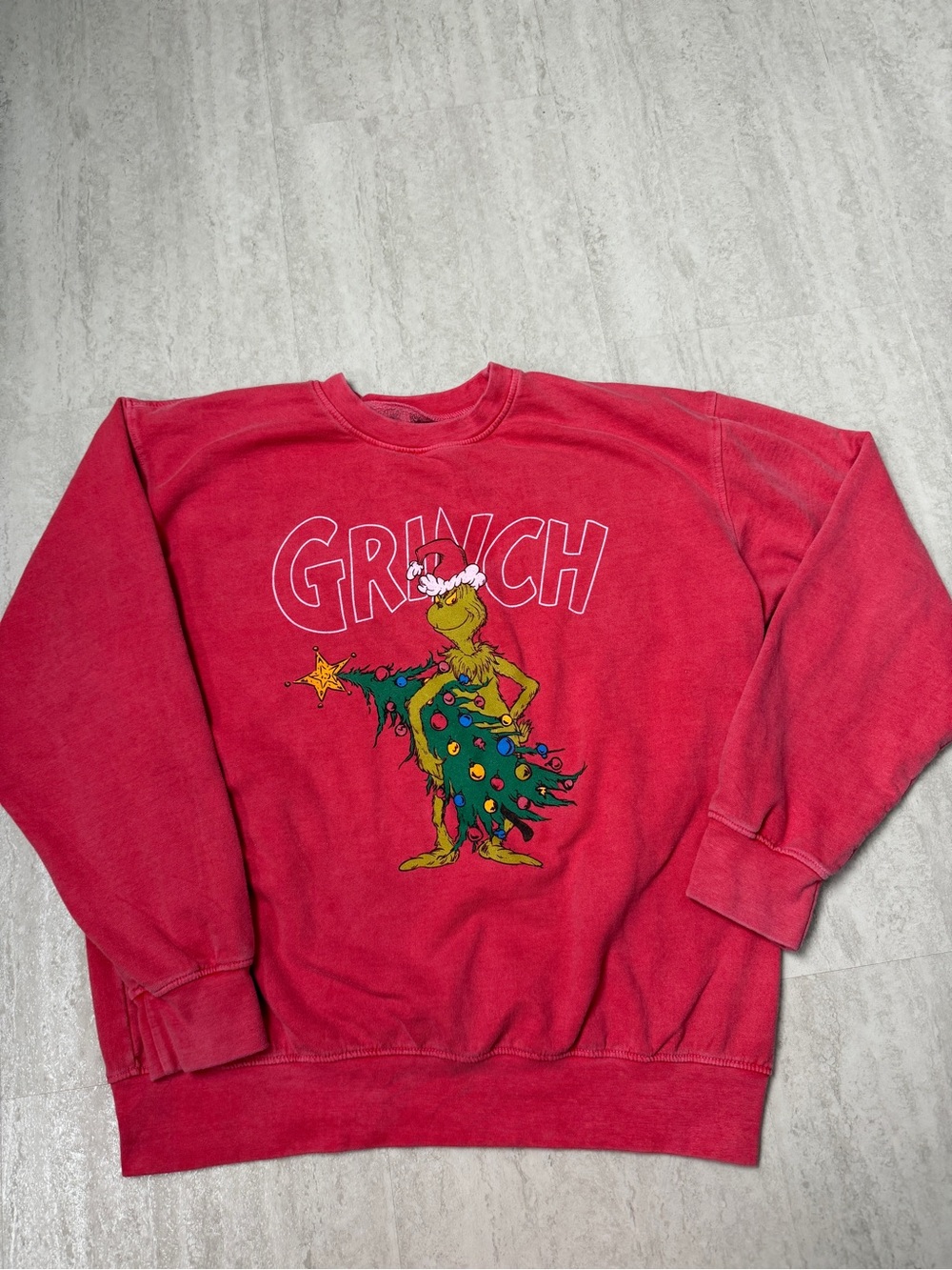 The Grinch Graphic Crewneck Sweatshirt XL